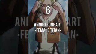 All 9 Titan Shifters Ranked(Attack On Titan) | #shorts #anime