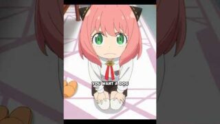 Anya wants to get a dog🔥 #shorts #anime
