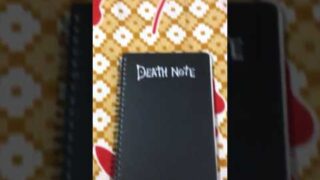 Death Note 💀 it’s finally here 🔥 #shorts #anime #deathnote #sketch #book