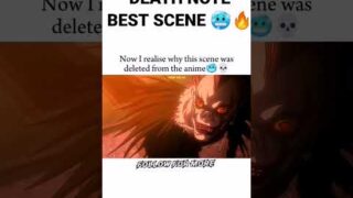 Death Note Most Scary scene 🥶🔥#deathnote #lightyagami #anime