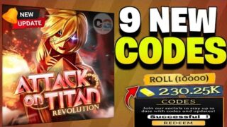 🔥JULY!🔥UPDATE😱ATTACK ON TITAN CODES IN JULY 2025 | ROBLOX ATTACK ON TITAN  REVOLUTION CODES 2025