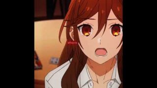 He confessed so CASUALLY?!  #anime #horimiya #shorts