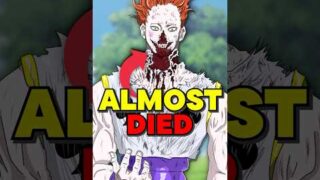 Hisoka Almost DIED Here 😶 #animeanxiety #hunterxhunter