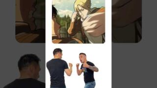 How Legit is Annie versus Eren from AoT? #shorts