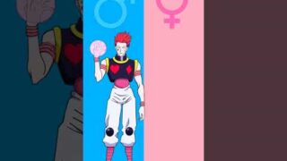 hunter x hunter characters gender swap part – 3 #shorts #edit #viral #gender swap #anime #h x h