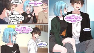 [Manga Dub] The arrival of a strikingly popular model caused a wave of excitement at a group date