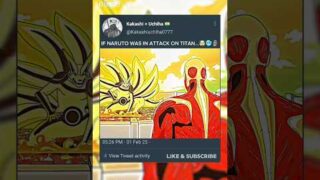 NARUTO VS TITAN 🤯🥶