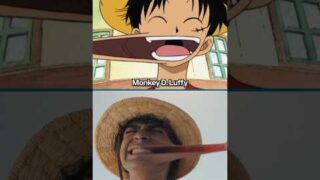 One Piece Live Action Vs Anime Side By Side 🏴‍☠️
