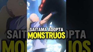 SAITAMA ADOPTO A 2 MONSTRUOS COMO MASCOTAS #anime #opm #onepunchman #manga #garou #tatsumaki