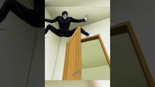 Showed the art of disguise😳🤯 #anime