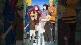 Then Vs. Now | "Naruto Characters & Their Famalies ! " 👨‍👩‍👧‍👦 🥰 #naruto #narutoshippuden #boruto