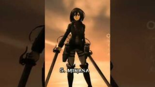 TOP 10 strongest characters in Attack on Titan