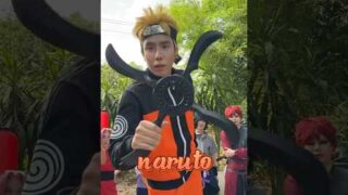 Trying Ninja Weapon 🥷🧨 #spd #naruto #anime #hinata #gaara #rocklee #sasuke #sakura